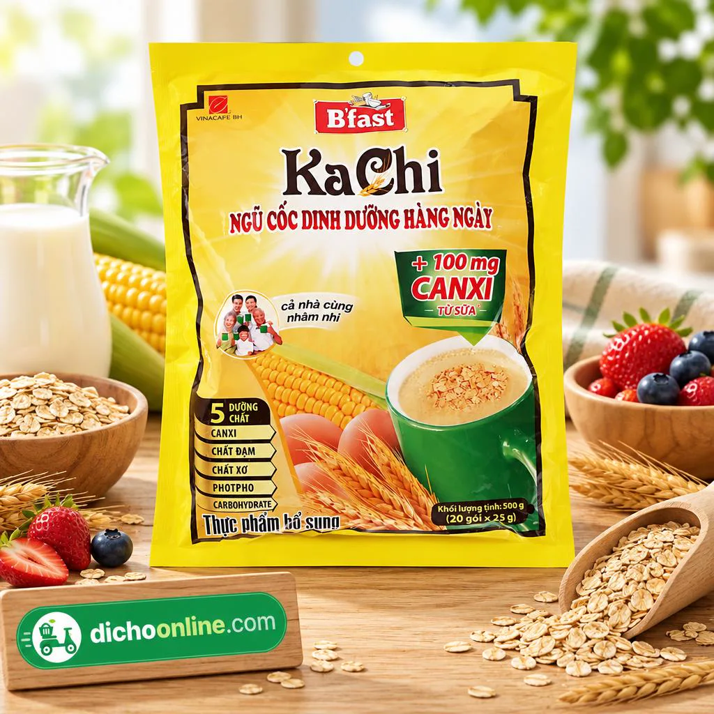 Ngũ cốc VinaCafé B'fast Kachi 500g